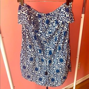 Vineyard vines Large romper NWOT super cute